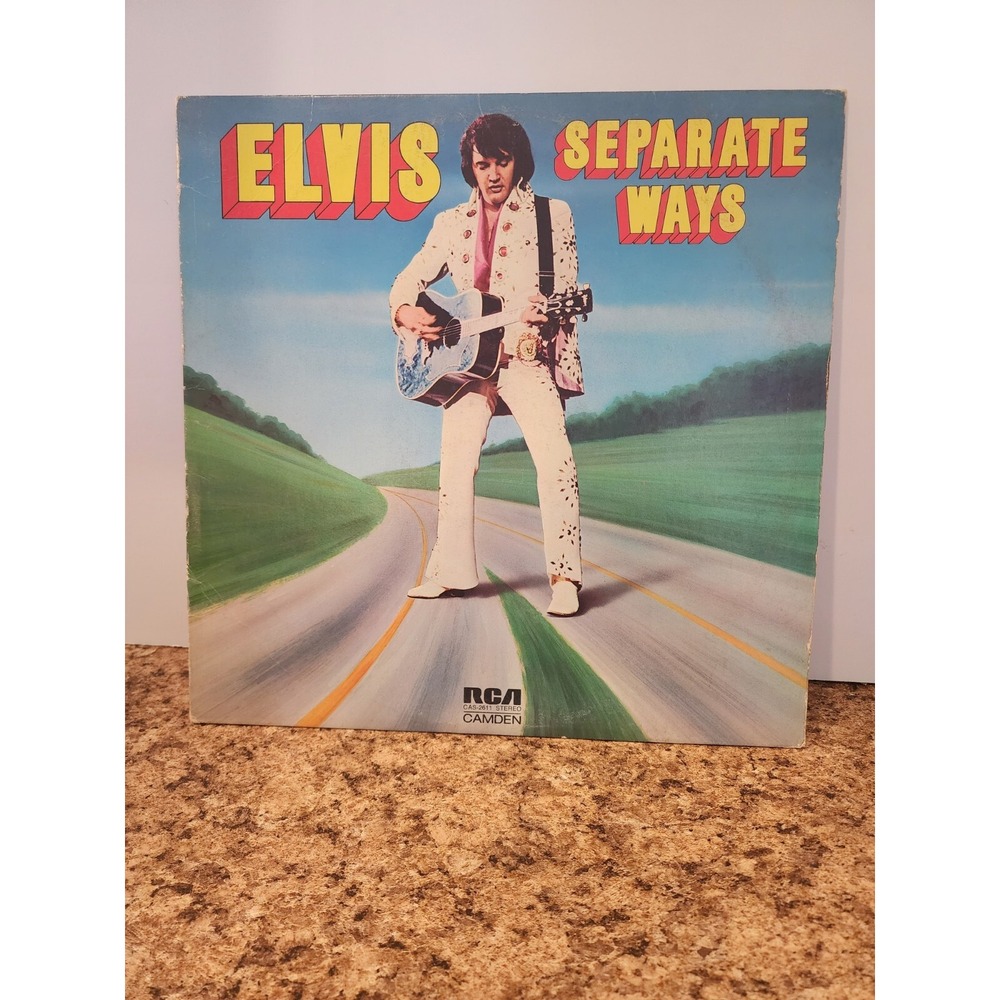 Elvis Separate Ways Vinyl Record RCA Records CAS-2611 Stereo Camden 1972